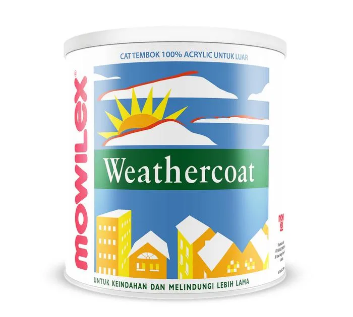 Jual Cat Tembok Mowilex Weathercoat 20Lt Pail Plastik - White