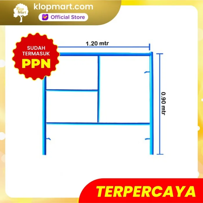 Jual Ladder Frame Scaffolding Painted 0.90
