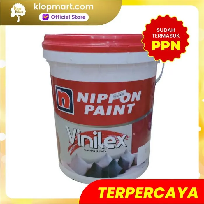 Jual Cat Tembok Vinilex Pail 25Kg - Nippon Paint Vinilex - 300 WHITE