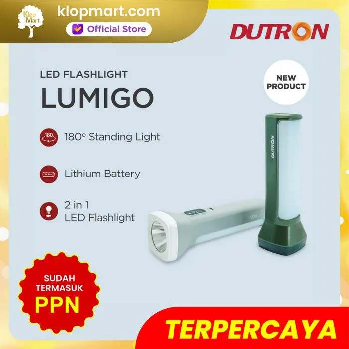 Jual DUTRON Senter LED Flashlight Lumigo 7W