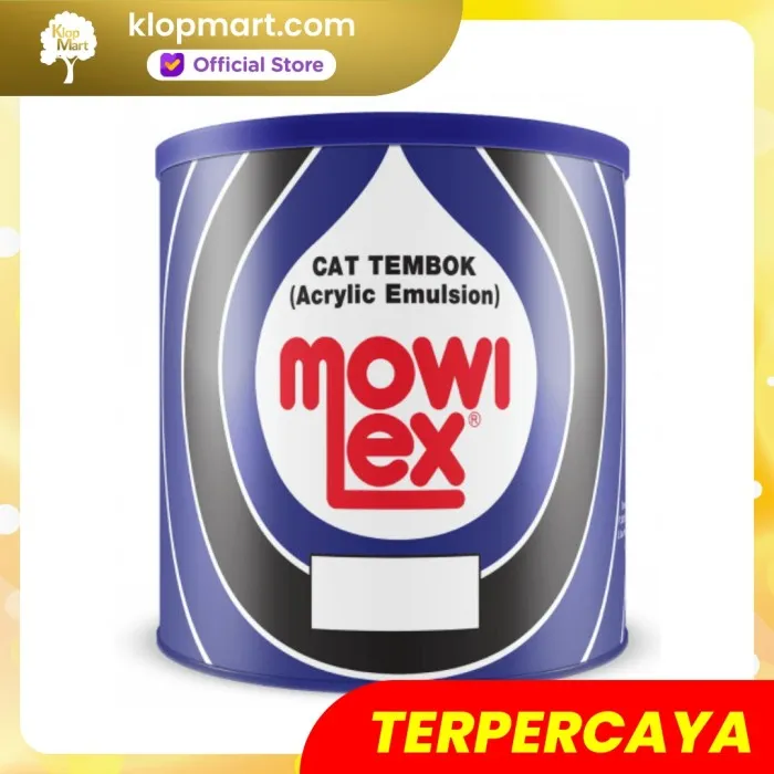 Jual Cat Tembok Mowilex Emulsion 2.5Lt E-200 Warna Hitam Galon Plastik