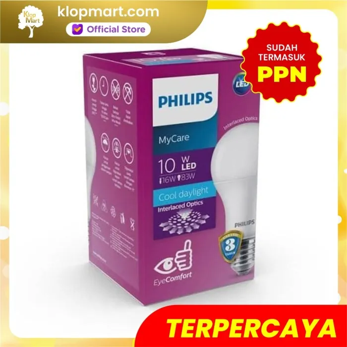 Jual Lampu bohlam LED Philips 10w