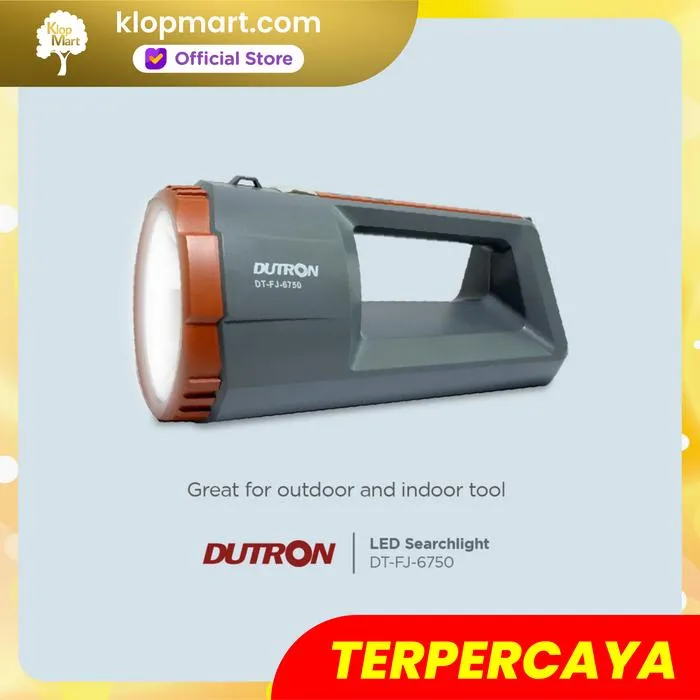 Jual DUTRON Senter Tangan Jumbo LED Searclight Valeo Pro 40W - Gray