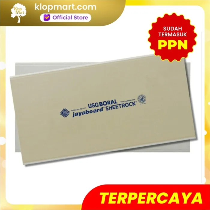 Jual Gypsum Jayaboard 12mm