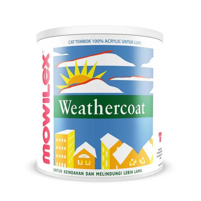 Jual Cat Tembok Mowilex Weathercoat 2.5Lt Galon Plastik - Milk Tea