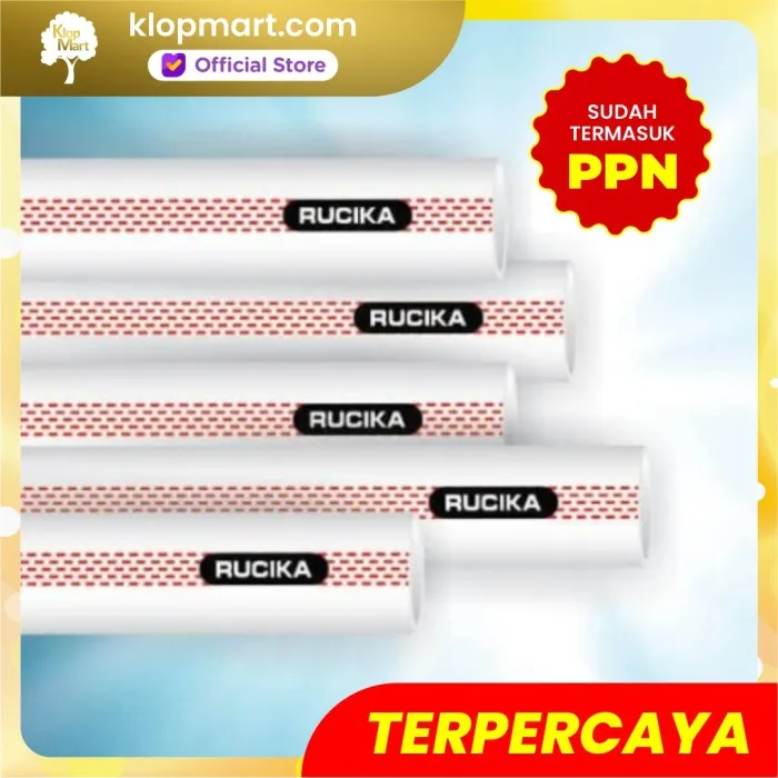 Jual Pipa PVC Rucika Standard Type D - Ukuran : 2