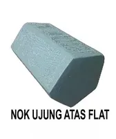 Jual Aksesoris Atap Mutiara Nok Ujung Atas Flat ABC Cat Air - Hitam