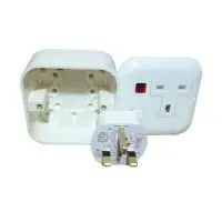 Jual Aksesoris Listrik Panasonic Stop kontak AC Set WBJ1214W-3K