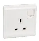 Jual Aksesoris Listrik Schneider Pieno E8215N_WE Stop Kontak AC White