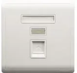 Jual Aksesoris Listrik Schneider Pieno E8231RJS4_WE Outlet Telp White