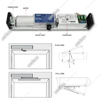 Jual Aksesoris Pintu Jendela Dekkson Door Closer Automatic DCA-100 NA