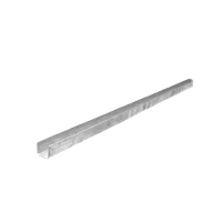 Jual Aksesoris Pintu Jendela Dekkson Rel Bawah TR 9230 - 3M (38/57MM) Galv