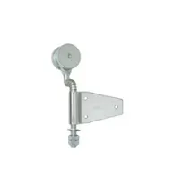 Aksesoris Pintu Jendela Solid Roda Atas Lengkung Pinggir 3-12 AP L