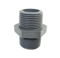 Jual Aksesoris Pipa Lesso PVC Double Nipple 1/2