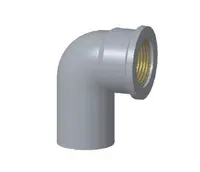 Jual Aksesoris Pipa Lesso PVC Faucet Elbow With Metal Insert 3/4