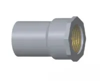 Jual Aksesoris Pipa Lesso PVC Faucet Socket With Metal Insert 1/2