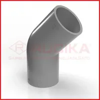 Jual Aksesoris Pipa Rucika PVC Elbow 45 Derajat 2 1/2