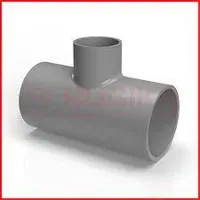 Jual Aksesoris Pipa Rucika PVC Tee 2 1/2 x 2