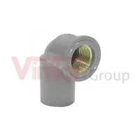 Jual Aksesoris Pipa Vinilon PVC Faucet Elbow Metal Insert 3/4