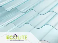 Jual Atap Spandek Ecolite Clear Tebal 1mm - Panjang 5 Meter