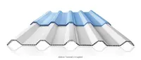 Jual Atap uPVC Alderon Double Layer (Twinwall) 830 - Panjang 6 Meter, Transclucent