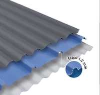 Jual Atap uPVC Rooftuff SL Greca Panjang 5 m - Blue