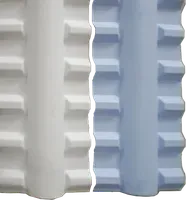 Jual Atap uPVC Rooftuff Topridge / Nok C - White