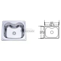 Bak Cuci Piring Meridian BB-6234