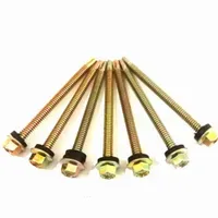 Baut & Mur Wilson Roofing Kuning + Karet SDS - 12 X 35 ( 1 Dus = 400 Pcs)