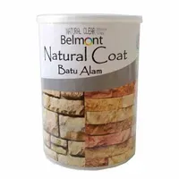 Cat Dekoratif Belmont Natural Coat Batu Alam - Natural Clear (Pail 20lt)