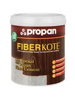 Cat Dekoratif Propan Fiberkote 889 Dof 2.5Lt - Walnut Brown
