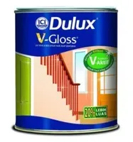 Jual Cat Kayu Dulux Vgloss High Gloss (Ready Mix) 1L - Hitam