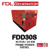 Jual Genset Federal Diesel 30 kVA/24 kW Open Type