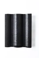 Genteng Beton BMI Monier Elabana Solid Tile - Black