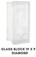 Glass Block Mulia 19 X 9