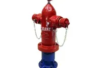 Hydrant Hooseki Pillar Two Ways W/ Machino Coupling ( 4" x 2,5" x 2,5" / H-14AP )