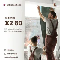 Jual Jendela Reflecto Kacafilm X2 80
