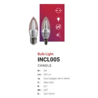 Lampu & Armatur In-Lite INCL005 / 4 Watt / E27