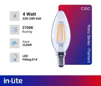 Lampu & Armatur In-Lite INFM-C35C / 4 Watt