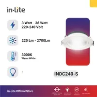 Lampu & Armatur In-Lite Mini Downlight / INDC240S / 20 Watt
