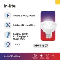 Lampu & Armatur In-Lite Spotlight INMR1607 3 Watt - 7 Watt - 3 Watt