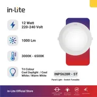 Lampu & Armatur In-Lite Switch Tuneable Panel Light / INPS628R ST / 12 Watt