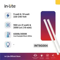 Lampu & Armatur In-Lite Tube Light / INT8G004 / 9 Watt