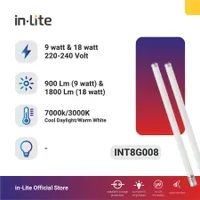 Lampu & Armatur In-Lite Tube Light / INT8G008 / 9 Watt - Default