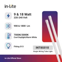 Lampu & Armatur In-Lite Tube Light / INT8G018 / 18 Watt