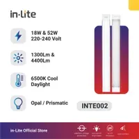Lampu & Armatur In-Lite Tube Light / INTE002 / 18 Watt - Opal