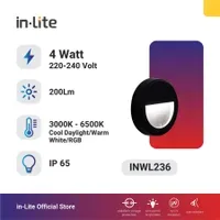 Lampu & Armatur In-Lite Wall Light / INWL236 / 4 Watt