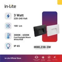Lampu & Armatur In-Lite Wall Light / INWL238 / 3 Watt - White