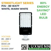 Lampu & Armatur Luxmenn LED LUX - PJU / 80 Watt / Lampu Jalan - Kuning 3000k