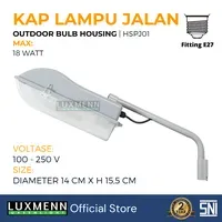 Lampu & Armatur Luxmenn LUX - HSPJ -01 - Housing Lampu Jalan - No Sensor - No Sensor